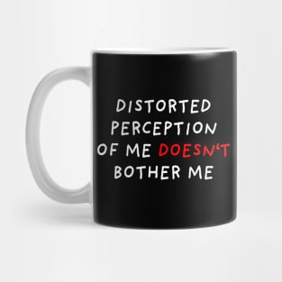 Distorted Perception | Black Mug